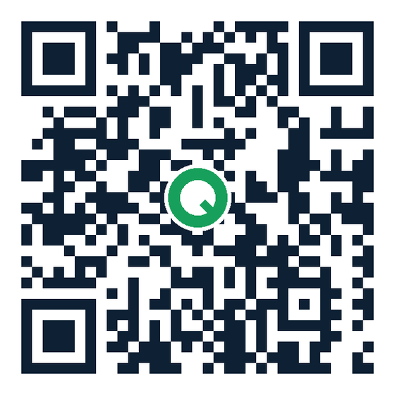 QR-Code zur kostenlosen Anmeldung bei QROVA