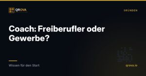 Coach: Freiberufler oder Gewerbe?