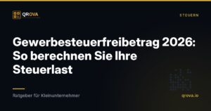 Gewerbesteuerfreibetrag 2026: So berechnen Sie Ihre Steuerlast