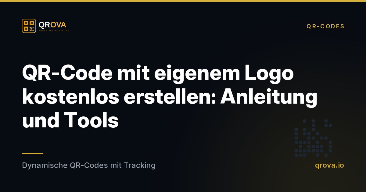 QR-Code mit eigenem Logo kostenlos erstellen: Anleitung und Tools