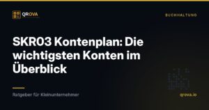 SKR03 Kontenplan: Die wichtigsten Konten im Überblick